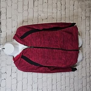 Zip up hooded sweatshirt